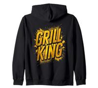 Grill King BBQ Master Smoke That Carne Grilling Season Felpa con Cappuccio