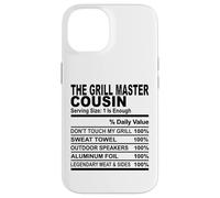 Grill master cugino nutrizione fatto divertente cugini uomini donne Custodia per iPhone 14