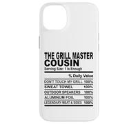 Grill master cugino nutrizione fatto divertente cugini uomini donne Custodia per iPhone 14 Plus