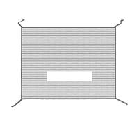 Grill Per Auto - Guardia Del Radiatore Aria Paraurti Anteriore In Mesh Stile Honeycomb Apertura Del Veicolo | Riparazione Del Radiatore Griglia Compatibile Con