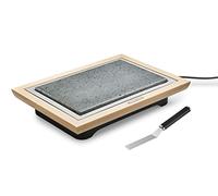 Grill Pierre® Deluxe telaio in legno chiaro + raschietto