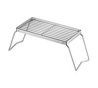 Grill Rack - Acciaio inossidabile, BBQ Grill Rack | Grille da campeggio pieghevoli scaffali per barbecue | Piattaforma di cottura in acciaio multiuso Superficie griglia regolabilabl