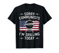 Grill USA Grill Mi dispiace comunisti che sto grigliando oggi Maglietta