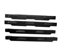 Grill Windscreens, Stainless Steel BBQ Windscreens Set, BBQ Windscreens for Camping, Picnics, and Backyard Grilling
