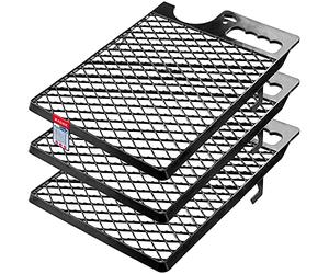 Grilla cadata kadax, 39 x 28 cm, griglia a colori in plastica, griglia di pittura grande per colore, accessori per pittori, griglia a corda, strumenti di pittura, colore sparso (3, nero)