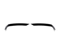 Grilla per copertina della nebbia per spoiler per labbra 1 paio per lampa sportiva Spoiler Fog Assetto della lampa per rivestimento per rivestimento per rivestimento per 2 Serie (Nero lucido)