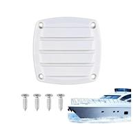 Grille a flusso d'aria inossidabile - di ventilazione marina, pannello branchia resistente a ruggine | Coperchio di sfiato liscio, schermo di scarico di scarico di aspirazione per cabina di