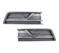 Grille Nebbia Dell'auto Compatibile con per Passat 2016-2019 Telaio fendinebbia per auto con finitura elettrolitica Griglia fendinebbia senza foro fendinebbia