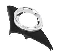 Grille Nebbia Dell'auto Compatibile Con Peugeot Per 207 2006-2009 1x Cornice Cromata Fendinebbia Griglia Copertura Fendinebbia Anteriore Paraurti Anteriore Cornice Fendinebbia Inferiore 7452HX