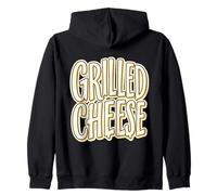 Grilled Cheese Formaggio Diner Felpa con Cappuccio