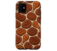 Grilled Meat Feast BBQ Cookout Foodie Humor Art Custodia per iPhone 11