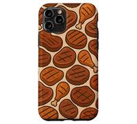 Grilled Meat Feast BBQ Cookout Foodie Humor Art Custodia per iPhone 11 Pro
