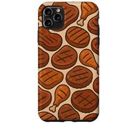 Grilled Meat Feast BBQ Cookout Foodie Humor Art Custodia per iPhone 11 Pro Max