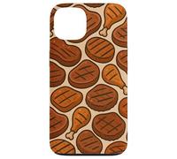 Grilled Meat Feast BBQ Cookout Foodie Humor Art Custodia per iPhone 13