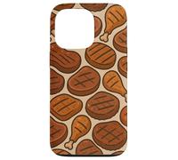 Grilled Meat Feast BBQ Cookout Foodie Humor Art Custodia per iPhone 13 Pro