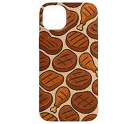 Grilled Meat Feast BBQ Cookout Foodie Humor Art Custodia per iPhone 14 Plus