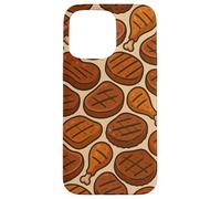 Grilled Meat Feast BBQ Cookout Foodie Humor Art Custodia per iPhone 15 Pro Max