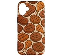 Grilled Meat Feast BBQ Cookout Foodie Humor Art Custodia per iPhone 16 Plus