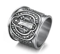 Grilletto in acciaio inossidabile per l'esorcismo di San Benedetto, grilletto in titanio per l'esorcismo di Bully