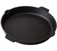 Grillfürst Padella in Ghisa con Due Impugnature Ø 35 cm - Solida con Bordo Alto, Estremamente Resistente al Calore per Grill a Gas, Fornelli e Fuoco