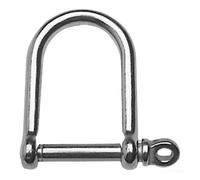 Grilli inox a D larga mm 12 - 1 PZ Osculati - 08.325.12 - 0832512