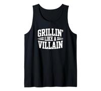 Grillin' Like a Villain - Funny BBQ Canotta