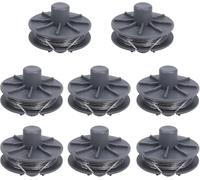 Grillix 8 Pezzo bobina di filo per tagliabordi 5307-20, bobine di filo ricambio in Poliammide, 6,1 m, Diametro 1,65 mm, peso 42 g, adatta per Gardena Art.8846, 8847, 8848, 9805, 9806, 9807, 9808, 9809