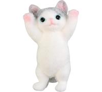 Grillix Squishy Cat, Squishy Gatto Appiccicoso Grande, Tatto Giocattolo Morbido Antistress, 20*10cm, Appiccicoso e Schiacciabile, con Design Kawaii Gatto Super Elastici, Regalo Divertimento e Relax