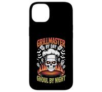 Grillmaster di Day Ghoul by Night Skull BBQ Custodia per iPhone 14 Plus