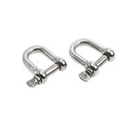 Grillo Acciaio Inox Grillo a Dee tipo D 304 in acciaio inossidabile A2 M4-M12 da 1 pz, grillo a D antiruggine, grillo a Dee 04 M4-M12(M10)