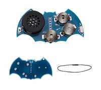 Grillo Che Fa Rumore, Macchina per Rumori Fastidiosi con 16 Suoni Piccolo Rumore Nascosto Che Fa Bip per Adulti Forniture per Feste di Halloween (Stile Pipistrello, Blu)