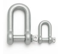 Grillo Dritto 24/20 mm - Acciaio Zincato ad Alta Resistenza - Accessorio per Sollevamento, Ormeggio, Catene e Funi - LEMAG SRL (20 mm)