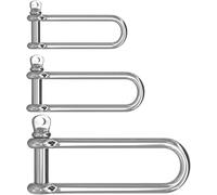 Grillo, Morsetto di carico a grillo lungo D in acciaio inossidabile 304 da 5 pezzi(M8)