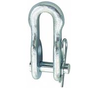 Briglia per catena stabilizzatrice doppio foro zincata Ø 14mm perno 9/16”