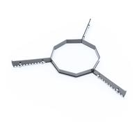 Grillring Griglia Feuerplatte Plancha Adatto per Weber Griglia Rotonda