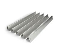 Grillrost.com Das Original Binari in Acciaio Inox per Weber Genesis I - Serie 300 Fino al 2010 - regolatore Laterale (5 pz.)