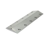 Grillrost.com Das Original Coperchio del bruciatore in Acciaio Inox - 375x120 mm - Extra Forte 1,5 mm - Adatto a Molti Barbecue