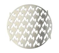 Grillrost.com Das Original Griglia in Acciaio Inox Adatta al Sistema Weber GBS | con Design a Fiamma - Extra Resistente 4 mm