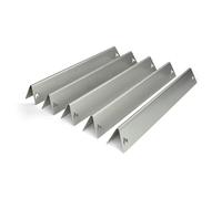 Grillrost.com Das Original Guide Flavour in Acciaio Inox per Weber Genesis I - Serie 300 dal 2011 - regolatore Anteriore (5 pz.)