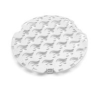 Grillrost.com Das Original Inserto griglia in Acciaio Inox per Tutte Le Piastre da Fuoco con Foro da 20 cm con Marchio a Fuoco