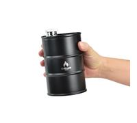 Grillrost.com Das Original Mini barile da Fuoco - Fusto per Olio - Utilizzabile Come Fusto per Olio o fiaschetta 750ml