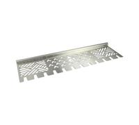 Grillrost.com Das Original Multistazione in Acciaio Inox | scaldavivande per Weber Genesis II Serie 300 | con portabacchette | Extra Profondo