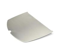 Grillrost.com Das Original Piastra Grill in Acciaio Inox | plancha Adatta a Weber Q200/2000 - sostituisce Una metà della griglia - Extra Solida