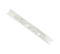 Grillrost.com Das Original Raschietto per griglia in Acciaio Inox | pulitore per griglia per Barre di Spessore 4,5,6 e 8mm - rimuove Lo Sporco Grossolano