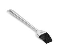 Grillrost.com Das Original Spazzola per Grigliare in Acciaio Inox | Spazzola per Barbecue per Grigliare e Cucinare - con setole in Silicone Rimovibili