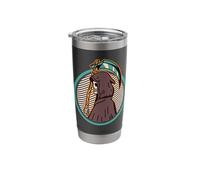 Grim Mietitore Angelo Della Morte Vintage Occulto Gotico Estetica Bicchiere termico in acciaio inox doppia parete