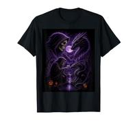 Grim Reaper Boop Drago Nero Halloween Meme Fantasy Night Maglietta