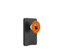 Grim Reaper Cavalcando Gatto Nero Halloween Costume Spooky Night PopSockets PopWallet per MagSafe