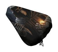 Grim-Reaper - Coprisedile per bicicletta, impermeabile, con coulisse, per pioggia, neve, polvere, per mountain bike, bici da strada