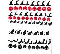 Grim Reaper Halloween Collection Spooky (Halloween Press On Nail Stickers ~ Multi ~)